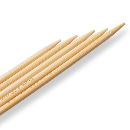 Stock, bamboo, 4.0 mm/15cm knitting needles, 5 pcs-2