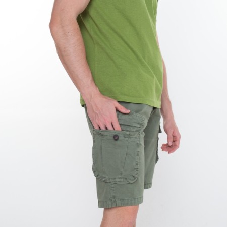 Male shorts, dark green color, size 48-50 (33)-3