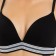 Women's bra, black color, size 75V