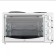 Мини-печь BQ EO3003WGP, 1400 Вт, 30 л, 2 конфорки, белая
