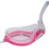 ATEMI B503 swimming glasses, silicone, pink/white color