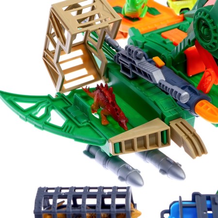 Parking Children's "Dino Baza", mobile elements, with accessories-11