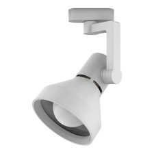 Lamp track Gauss cone, 60W E27, white color