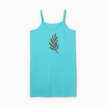 Night shirt female, menthol color, size 50