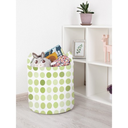 Basket for toys "circular changes, size 35x35 cm