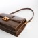 Female bag Textura, average size, khaki color