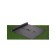 Mulching material, with perforation, 10 × 0.8 m, density 60 g/m², with UV stabilizer, black