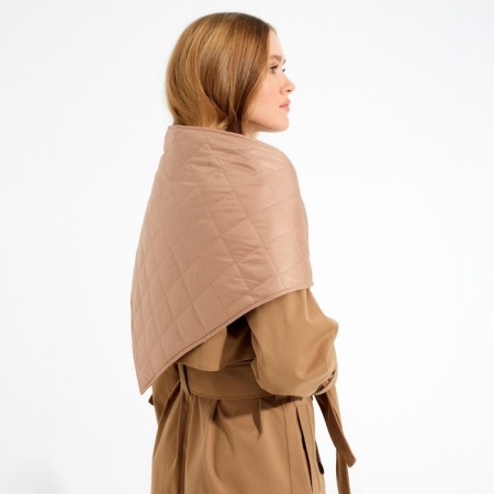 Women's handkerchief minku: casual collection beige color-2