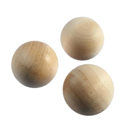 Business expander "balls", birch, d = 35 mm, 3 pcs