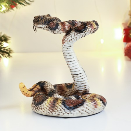 New Year. Symbol 2025. Figure "Prosty Snake" 13x10x14cm, color-3