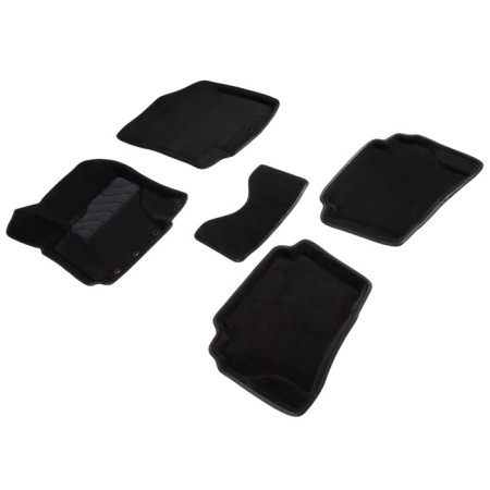 Pile rug for Hyundai i20, 2008-, black