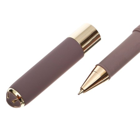 Ballic handle, 0.5 mm, BrunovisConti Monaco, blue rod, Soft Touch Gray case, in case-3