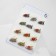 Brooch "Owl" mini, color mix (indivisible packing 12 pcs., Price per pcs.)