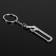 Cartage keychain, "metal hacksaw"