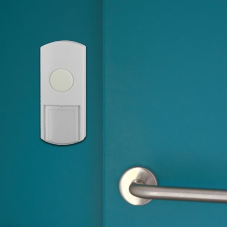 Door call button era D1 wired, white