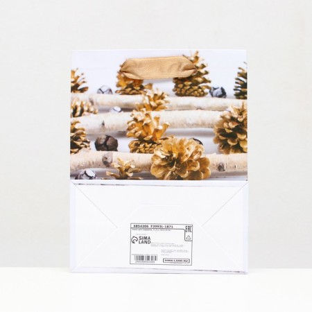 Laminated "Gold cones" 11.5 x 14.5 x 6 cm-3