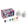 New Year's set for creativity. Christmas balls for coloring "New Year! Designs ", d = 7 cm, 2 pcs, paints