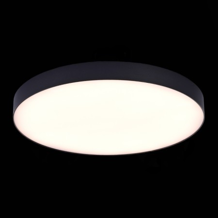 Ceiling lamp ST LUCE. ST606.432.96. 1x96 W, LED, 3000K, 8640 LM, 60x60x5.5 cm, black color-1