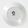 Plate ceramic cake of the lavender, d = 17.5 cm, white color