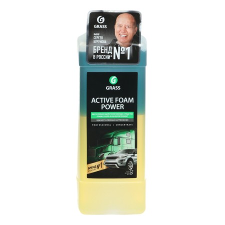 Shampoo for contactless washing Grass Active Foam Power, 1 L (1: 60-1: 125)-2