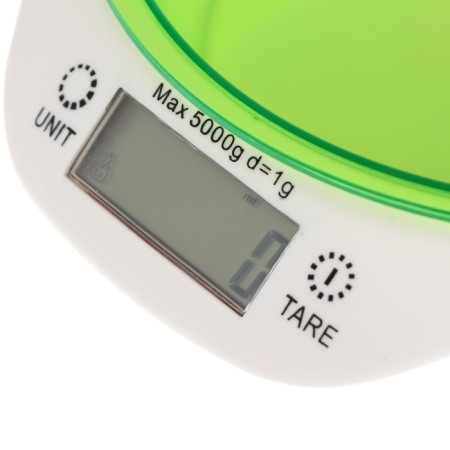Libra Kitchen Windigo LVKB-501, electronic, up to 5 kg, bowl 1.3 l, green-5