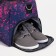 Sports bag with lightning, external pocket, lilac color
