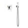 Timo Briana 7189/00sm bideter, built -in, with hygienic shower, chrome