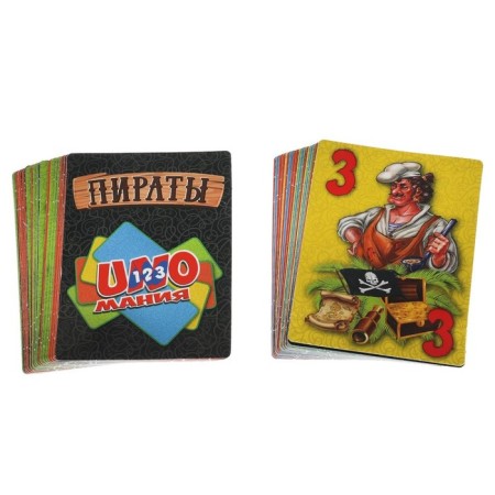 Cards "Pirates. Unomania ", 72 cards-1
