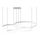 Suspension "Thor", size 150x100x (40+60+80+100) x150 cm 174W, LED, 4000K, with FDU