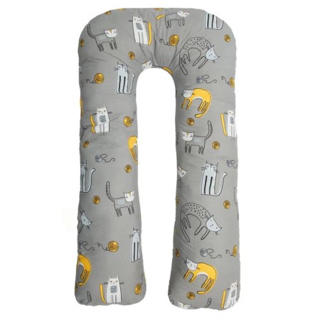Pregnant pillow U-shaped "golden cat", size 340x35 cm