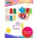 Unicorn modeling dough, 6 colors, 11 molds