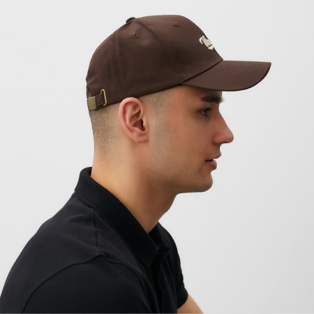 Minaku cap "Vintage", brown color, size 54-56-4
