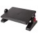 Brauberg Office Foot stand, 41.5*30 cm, with fixators, black