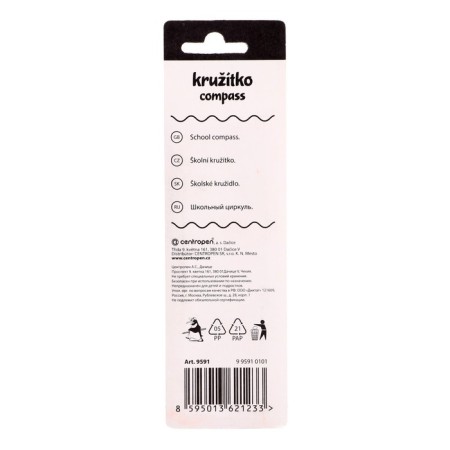 Metallic circuit + grifles Centropen, in a blister-6