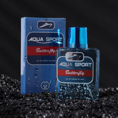 Men's toilet water Aqua Sport Butterfly, 100 ml