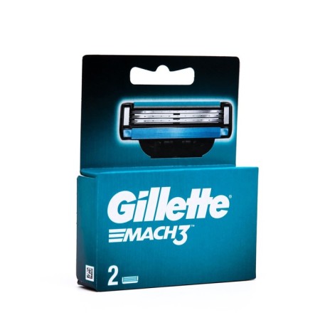 Exchange cassettes Gillette Mach3, 3 blades, 2 pcs-3