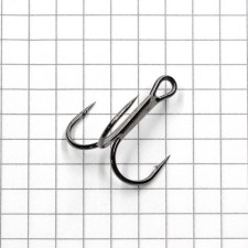 The hook Namazu Round Treble, size 8 Int, BN color, tee, 50 pcs.