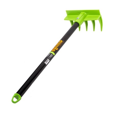 Rabble "Mini" straight, straight tooth, 4 teeth, plastic, metal stalk