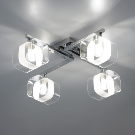 Ceiling chandelier "Virta" E14 4x60 watts-8