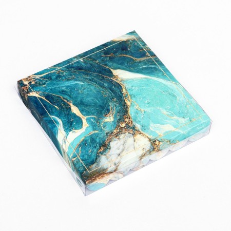 Bearbox, "Emerald Textures" 18 x 18 x 3-2