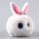 Soft toy "Lupo -eyed: Ice"