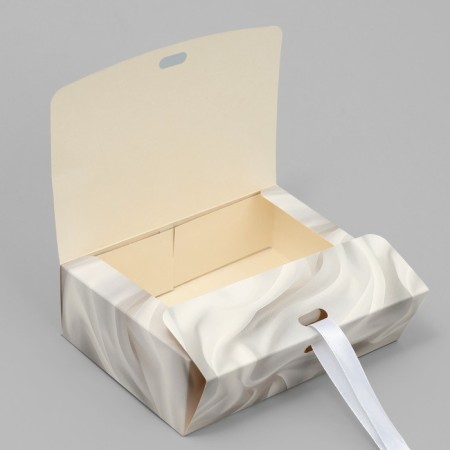 Gift folding box, packaging, "delicate silk", 16.5 x 12.5 x 5 cm-2
