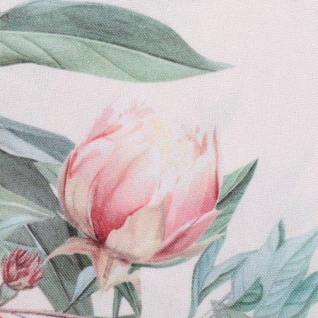 Скатерть Доляна Рeonies flowers 145*215 +/- 3 см, 100% п/э-4