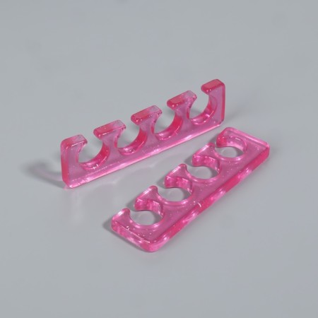 Separators for/fingers 9.5*2.7 cm silicone (pair) roses packet nakl QF