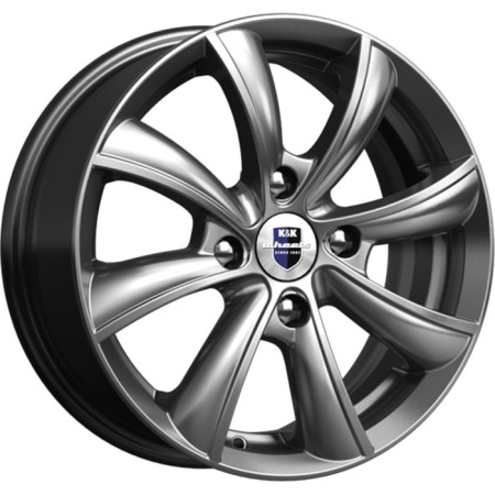 Casting rapid breeze (KS611) 6x15 4x100 ET50 D60.1 Dark Platinum