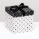 Self -charged box "Black" Black, 15x15x15 cm