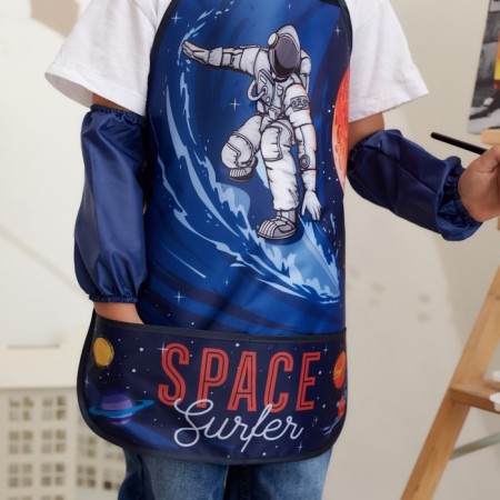 Apron with overshielders Children's Ethel "Cosmos", 49 x 39 cm-3
