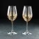 A set of glasses for the wine "Golden Spiral", 350 ml, 2 pcs