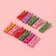 Brongs for sewing, 2.5 × 0.8 × 0.3 cm, 50 pcs, color colorful
