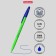 Ballic handle Erichkrause R-301 Neon Stick, node 0.7 mm, blue ink, writing length 2000 meters, mix